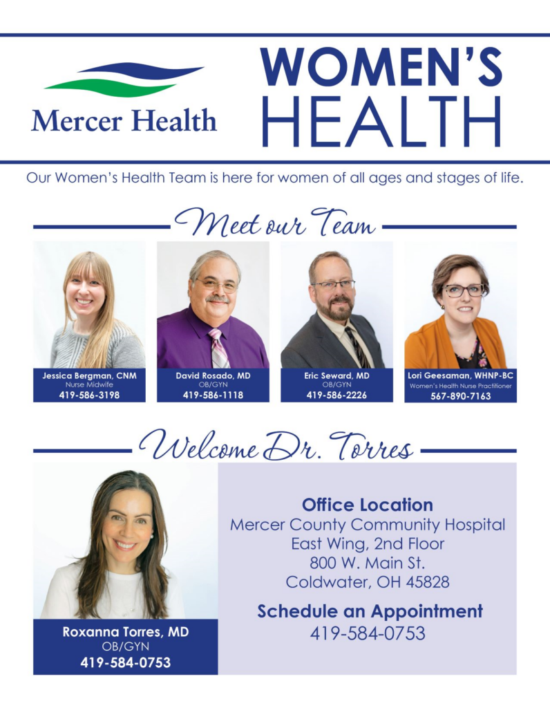 Dr. Roxanna Torres, OB/GYN, To Start At Mercer Health On November 7 ...