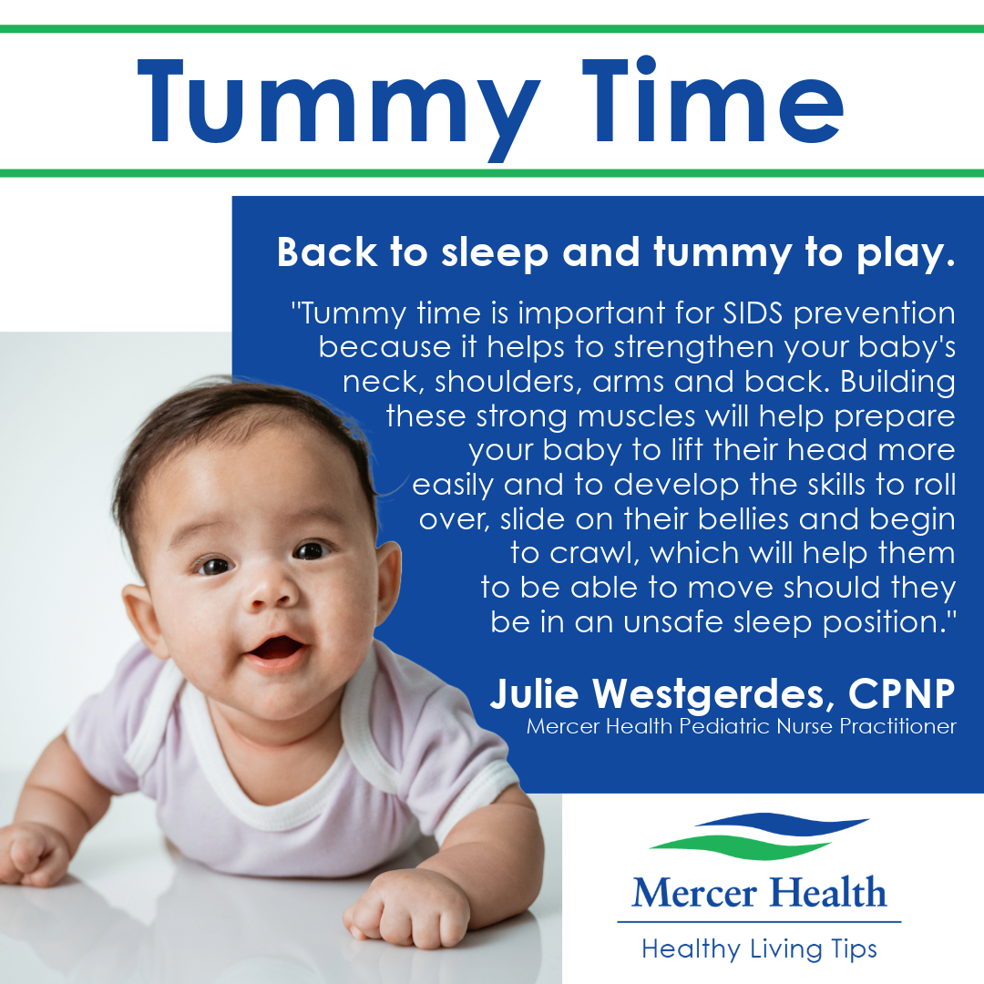 Benefits of Tummy Time Mercer Health