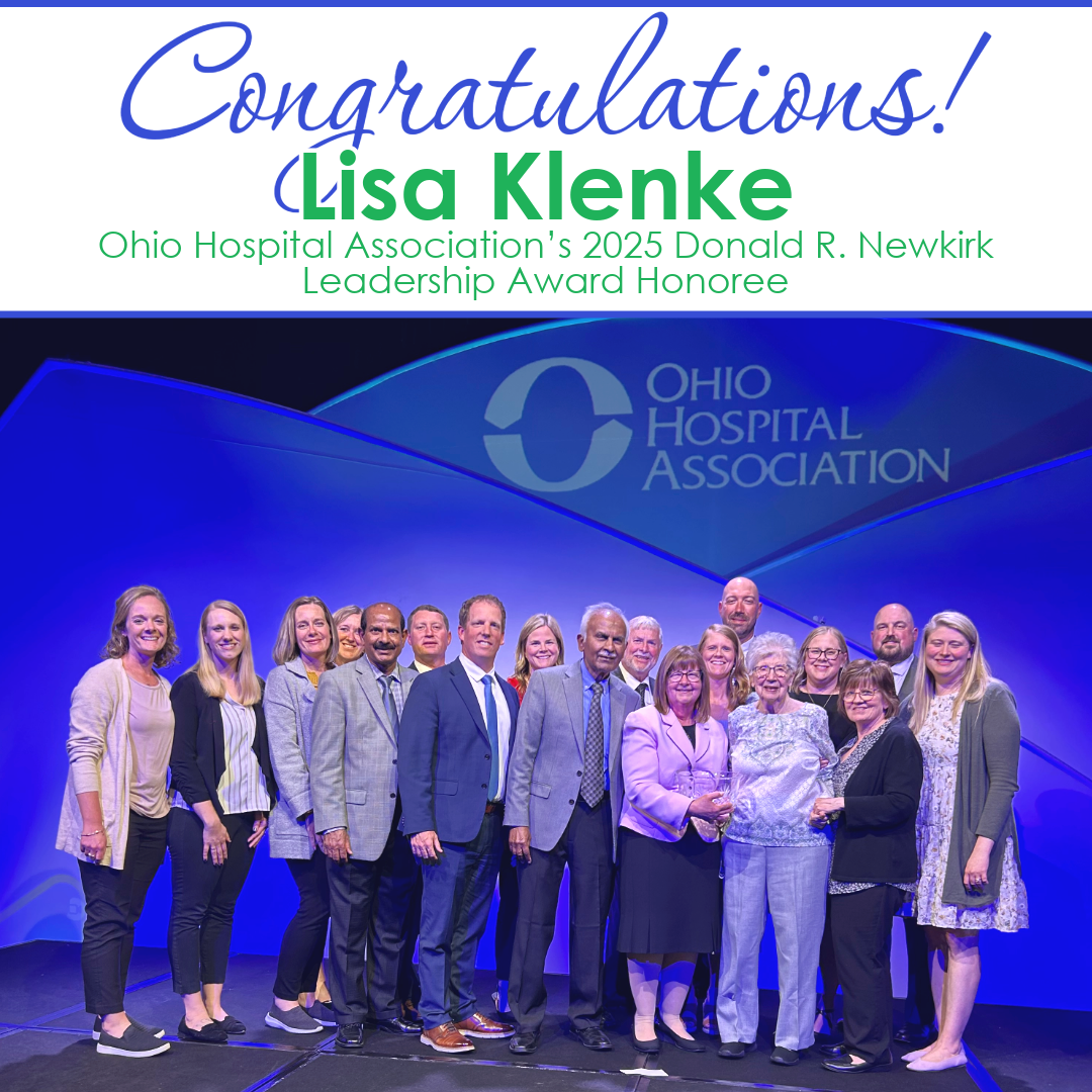 Mercer Health CEO Lisa Klenke receives Leadership Award from Ohio Hospital Association | Mercer Health